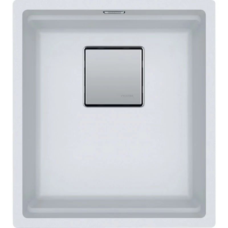Franke Kubus KNG 110-37 Évier, 410x460 Mm, Fragranit Blanc Polaire