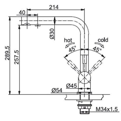 Franke Mitigeur Cuisine Atlas Eau Filtrée Inox 565677
