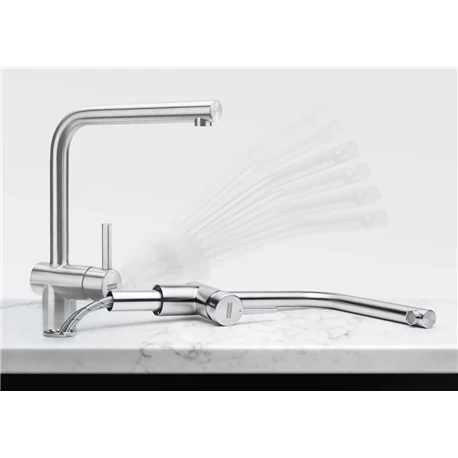 Franke Mitigeur Cuisine Atlas Néo Solution Fenêtre à Bec Escamotable Inox 444880 – Image 5