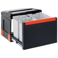 Franke Sorter Cube 50 Ouverture Automatique 3 Poubelles 1340055293