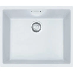 Franke SIRIUS SID 110-50 Évier Tectonite, Blanc Polaire 125.0275.816