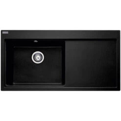 Franke MTG 611 MYTHOS , Evier Fragranit, Avec égouttoir A Droite, Onyx 114.0250.183