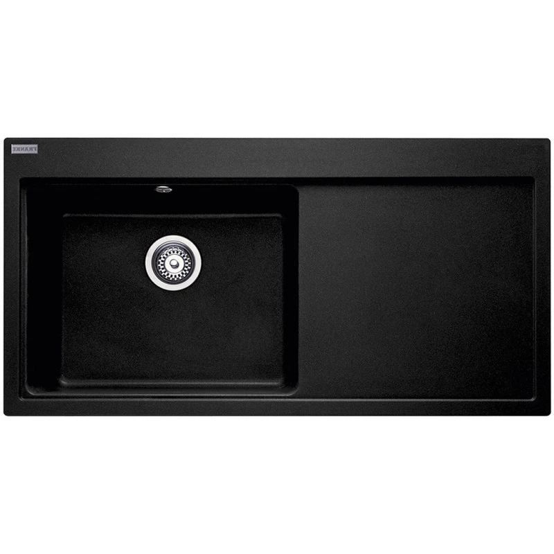 Franke MTG 611 MYTHOS , Evier Fragranit, Avec égouttoir A Droite, Onyx 114.0250.183