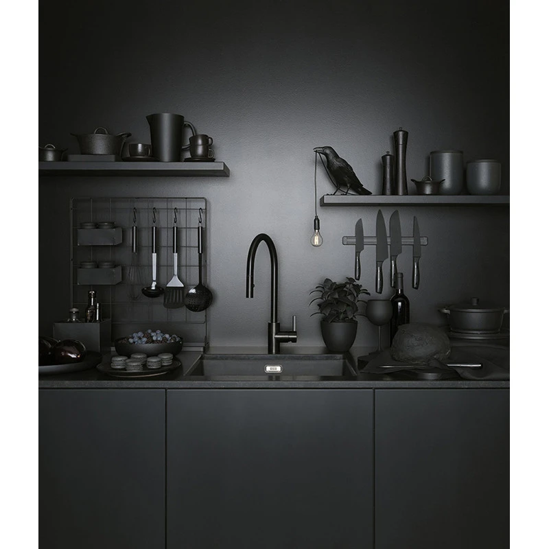 Franke FC 0045.502 EOS NEO Mitigeur, Noir Industriel 115.0613.671 – Image 4