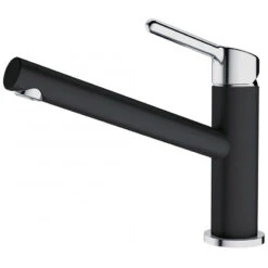 Franke FC 3054.901 ORBIT Mitigeur D'évier, Chrome /noir Mat 115.0659.964