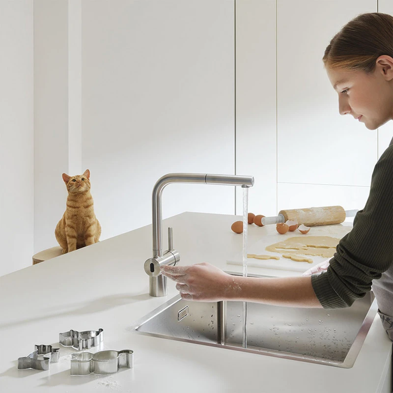 Franke Atlas Neo Sensor Solution Fenetre, Noir Industriel 115.0625.525 – Image 3