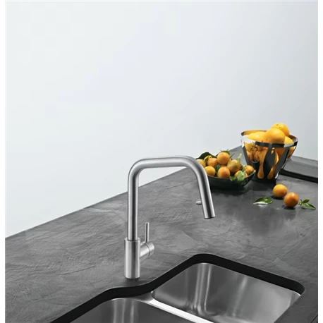 Franke Mitigeur Cuisine Kubus Douchette Double-jets Inox 474733 – Image 4