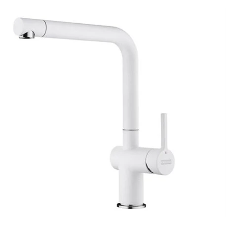 Franke Mitigeur Cuisine Active L Coloris Fragranit à Bec Blanc Artic 056334