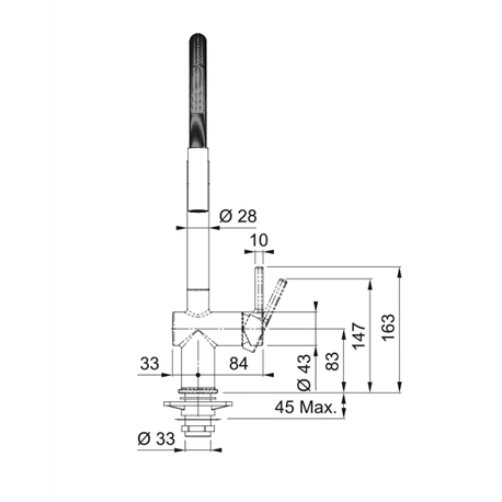 Franke Mitigeur Cuisine Active Semi Pro à Douchette Chrome 056624 – Image 6