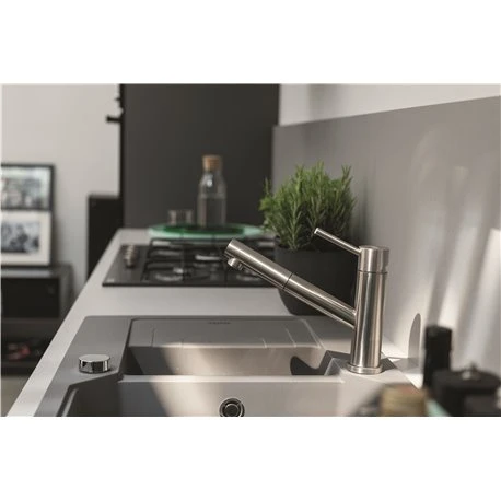 Franke Mitigeur Cuisine Orbit Avec Douchette Inox 650564 – Image 3