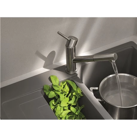 Franke Mitigeur Cuisine Orbit Avec Douchette Inox 650564 – Image 4