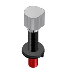 Franke Tirette Pour évier Rotatif Rond Chromé 483952