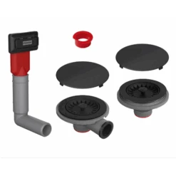 Franke Vidage Pour évier Noir Manuel, Pour Cuve Maris MRG 099836